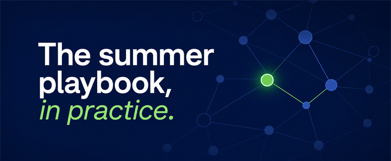 AVNIR Newsletter — July 2026: The Summer Playbook, In Practice.